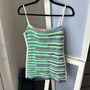 Crotchet dress or beach cover up